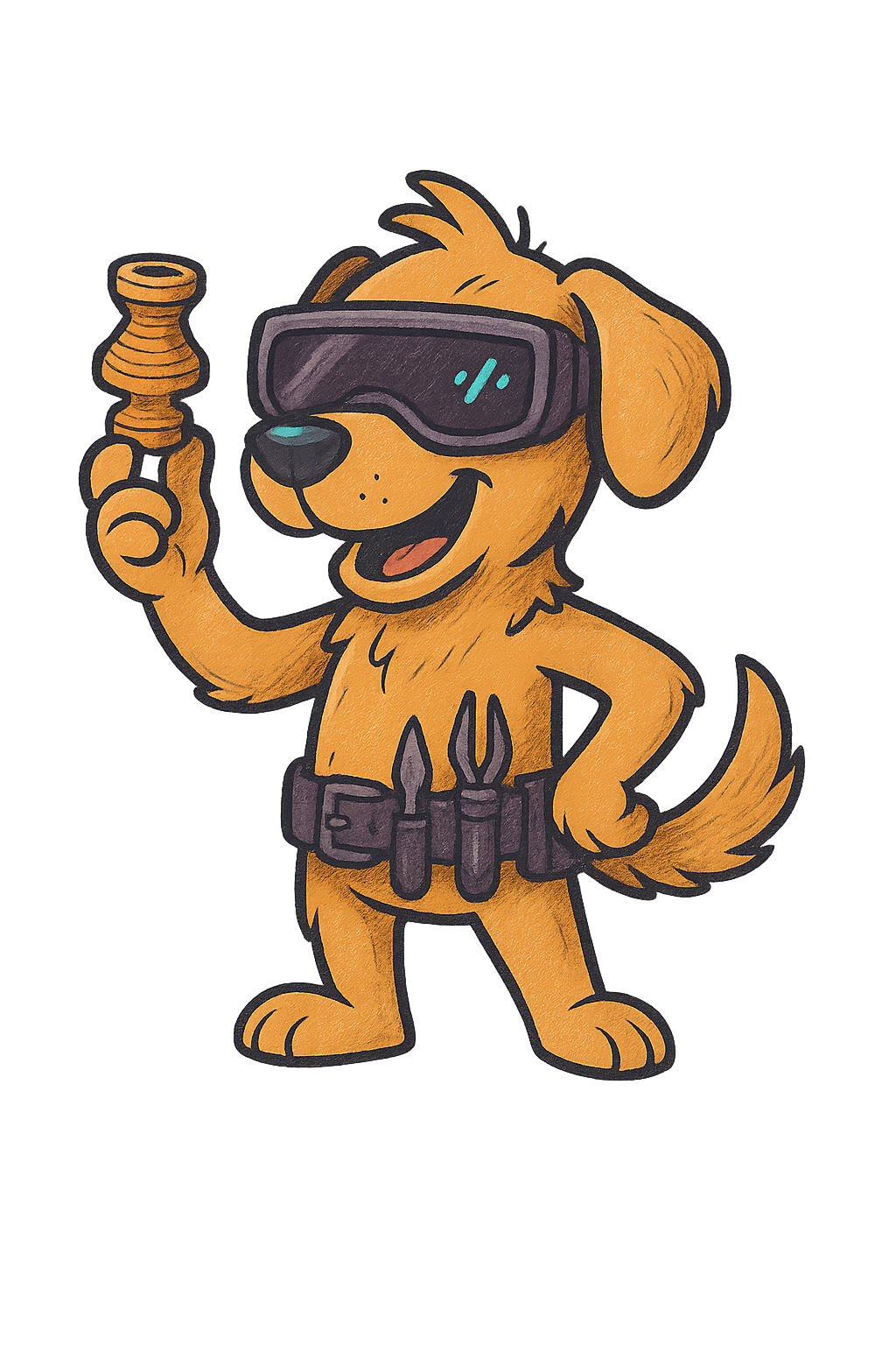 G3DK Printing Mascot